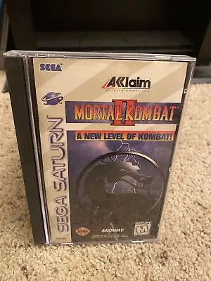 Mortal Kombat II Sega Saturn CIB Complete W/ Manual - Authentic Tested NEAR MINT • $8