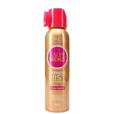 L'Oreal Sublime Bronze Self Tan Express Mist Spray For Body 150ml • £9.64