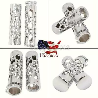 $28.17 • Buy 1  Motorcycle HandleBar End Hand Grips For Yamaha Road Royal V Star 650 Raider S