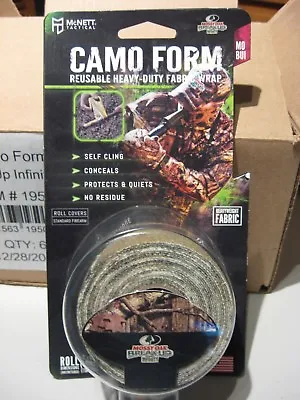 McNett Tactical Camo Form Heavy Duty Fabric Wrap 2 X144  Mossy Oak Break-Up • $8.37