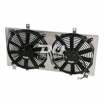 Aluminum Radiator Shroud+Fan For 91-95 Toyota MR2 Turbo Coupe 3SGTE SW20 2.0L L4 • $89