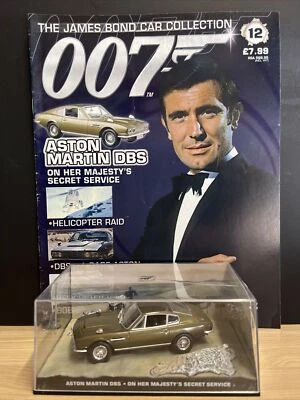 £8.99 • Buy THE JAMES BOND CAR COLLECTION No.12 ASTON MARTIN DBS, OHMSS. NEW