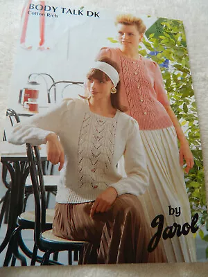 £1.25 • Buy Jarol Knitting Pattern For A Ladies Sweater In D.k. Yarn Size 30  - 40   .