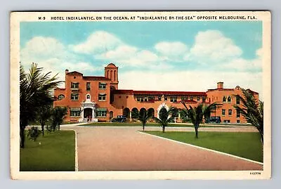 Melbourne FL-Florida Hotel Indialantic Advertising Vintage Souvenir Postcard • $7.99