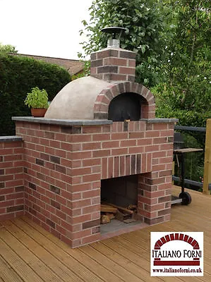 Wood Fired Burning Pizza Oven Delux Kit - Garden REDUCED • £724