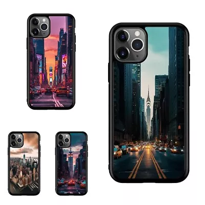 Rubber Case For IPhone 11 12 13 Pro Max Mini New York City NYC • $19.79