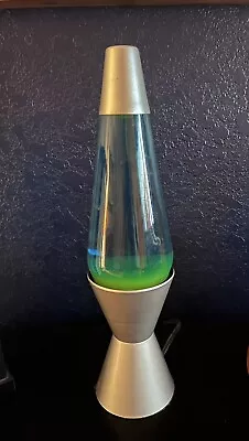 Vintage Retro Lava Lamp - Giant 52-ounce - Vibrant Blue - Mesmerizing Motion • $75