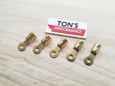 Brass Spark Plug Wire Ends Clips Crimp Ring Terminals Maytag Briggs Hit & Miss • $9.83