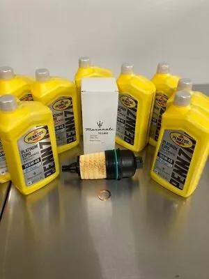 Original Maserati 3.0 Liter V6 Oil Change Kit For 2014-2017 • $159.99