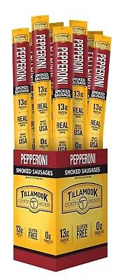 Tillamook Country Smoker Real Hardwood Smoked Sausages Pepperoni 1.44 Oz (24 CT) • $49.89