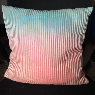 Missoni Cotton/silk Blend Multicoloured Cushion 40x40cm Great Condition BARGAIN! • £30