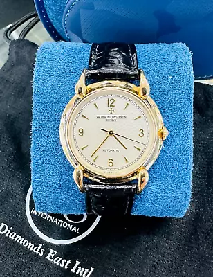 $9950 • Buy Vacheron Constantin Les Historiques 48003 18k Yellow Gold Automatic Watch *MINT