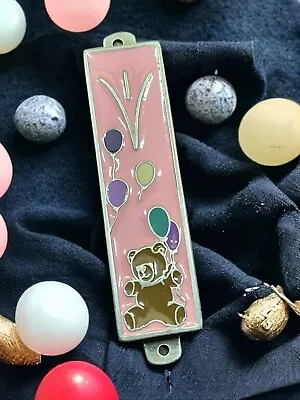 Beautiful Childrens Enamel Mezuzah Case • $19.99