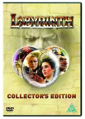 Labyrinth DVD (2004) David Bowie Henson (DIR) Cert U FREE Shipping Save £s • £2.24