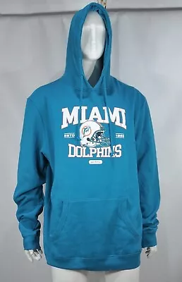 Mitchell & Ness Miami Dolphins NFL Officially Licensed Hoodie Sweatshirt XL  NWT • $79.99