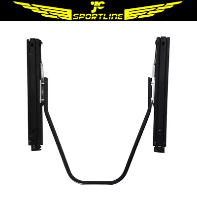 Universal Adjustable 14 Inch Dual Locking Racing Seat Slider Steel Rail Track • $35.99