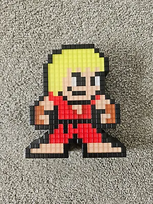 Pixel Pals Street Fighter Ken #016 30th Anniversary Lights Up! - As New - No Box • $29