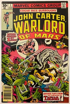 John Carter Warlord Of Mars #1 (Marvel 1977) 1st Marvel Publication Of Series • $15