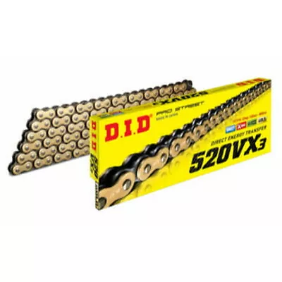 DID Gold H/D O-Ring Chain 520VMx118 • £70.43