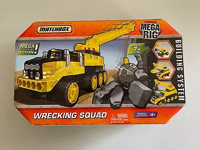 Matchbox Mega Rig Building System Wrecking Squad Makes 7+ Builds Mattel 2009 NEW • $34.99