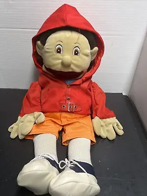 Red Hoodie Sunny Puppet 28  Full-Bodied Ventriloquist Puppet Dad Jogging • $24.49