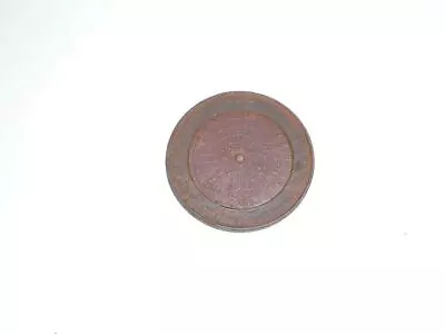 Extremely Rare In Working Condition 1855 Ny Mechanical Census Calendar Token • $974.99