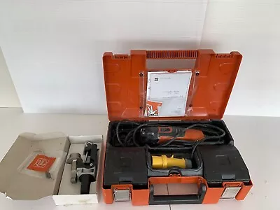 £80 • Buy FEIN MultiMaster Multi Tool FMM250Q 110V With Case ,Accessories, Work Top Mount