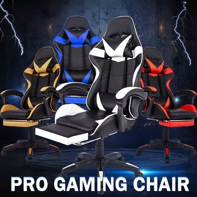 Office Chair Gaming Chair Computer Executive Chairs Racing Racer Seating • $124.20
