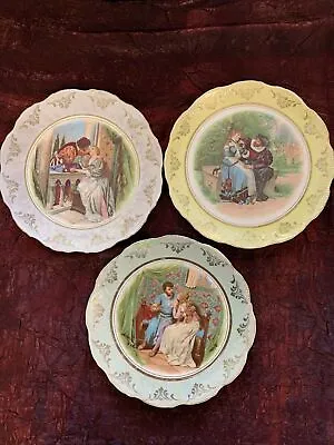 3 VTG Masonic Plates Very Decorative (Series) Riddle Lodge East Liverpool Oh￼ • $23.99