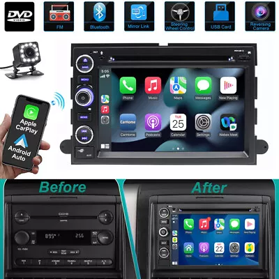 For 2004-2008 Ford F150/250/350 7'' DVD CD Player Car Stereo Radio GPS Dash Unit • $174.99