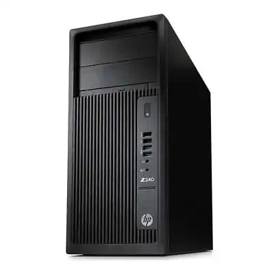 HP Z240 Tower Desktop PC I7-6700 16GB RAM 512GB SSD + 1TB HDD Win 10 Pro • $289