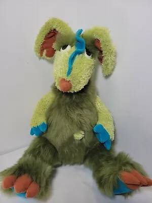 Retired Trilby 18” Green Monster Galoompagalot Plush Manhattan Toy RARE! • $35.99