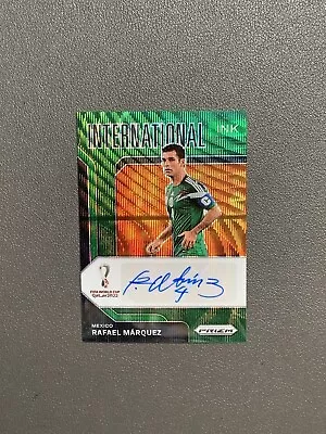 2022 Prizm World Cup RAFAEL MARQUEZL International Ink Green Wave Auto! • $1.25