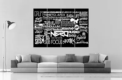 Dj Mixer Wall Art Poster Great Format A0 Wide Print • $24.57