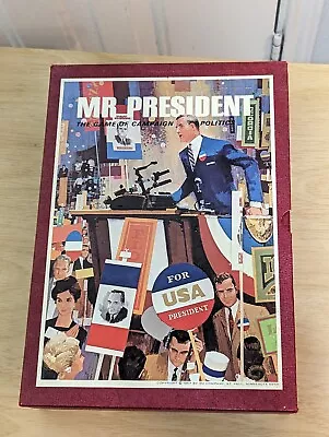 Mr. President The Game Of Campaign Politics 1967 3M BOOKSHELF GAMES • $24.75