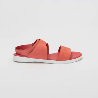 Via Spiga Women Jordan Suede Ankle Strap Sandals Apricot Size 6 440103 • $62.50