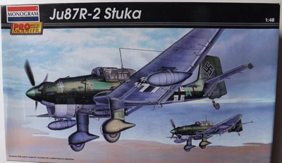 $34.99 • Buy 1/48 Monogram Pro-Modeler Junkers Ju 87R-2 STUKA Bomber OOP **FREE SHIPPING**