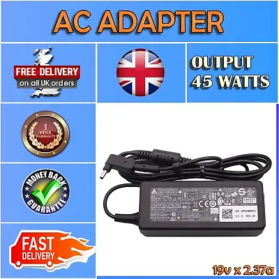 Compatible For Acer Chromebook C720 C720p Iconia S5 S7 W700 45w Adapter Charger • £213.99