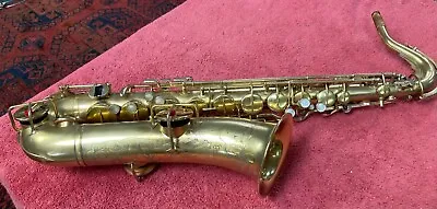 Buescher Gold Plated C Melody Saxophone  Completely Overhauled  W/pisoni Pads • $795