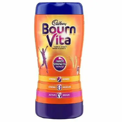 Chocolate- Cadbury Bournvita Hot Drink Bourn Vita 1KG Jar(weekend Offer) • £29.72