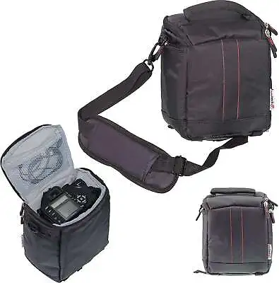 Navitech Black Camera Bag For Panasonic Lumix DMC-FZ1000EB Bridge Camera • £22.82