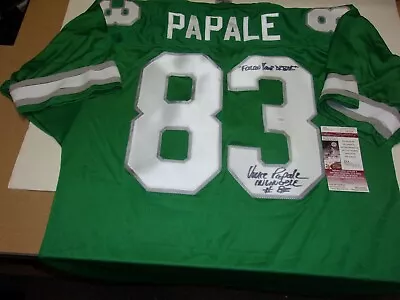 Vince Papale Philadelphia Eaglesinvincible Follow Dreams Jsa/coa Signed Jersey • $250