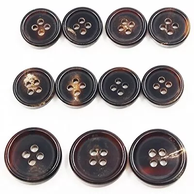 11 Pieces Genuine Natural Horn Blazer & Suits Button Set - For Blazer Sport ... • $19.89