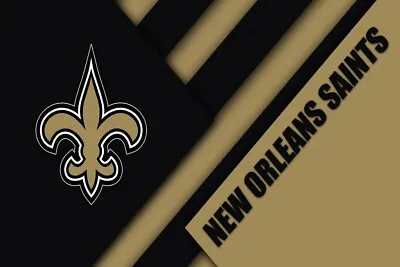 New Orleans Saints NFL Team Football Home Decor Art Print Poster LARGE 36 X24  • $25.99