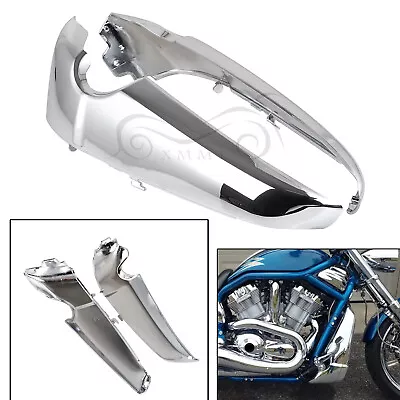 Chrome Left Right ABS Radiator Side Covers Shrouds Fit For Harley V-Rod VRSCAW • $64.58