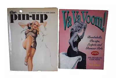 The Pin-Up : A Modest History Hardcover Mark Gabor & Va Va Voom Bombshells Pinup • $22.99