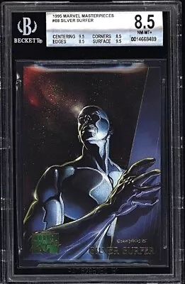 1995 Marvel Masterpieces #88 SILVER SURFER BGS 8.5 W 3 9.5 Subs POP 2 • $24