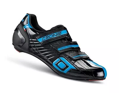 NEW Crono CR4 Road Cycling Shoes - Black/Blue (Reg. $160) Italian Sidi Gaerne • $80