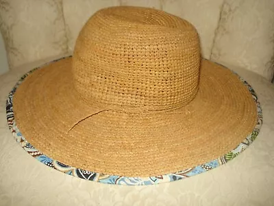 Vera Bradley Straw Hat • $19.99