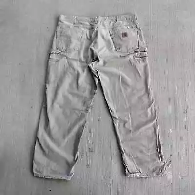 Vintage Carhartt Tan Carpenter Workwear Pants • $30